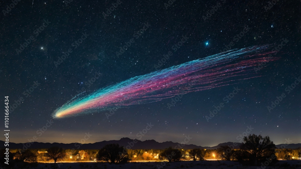 Wall mural ai generated beautiful and stunning image of universe, showing attraction of universal objects