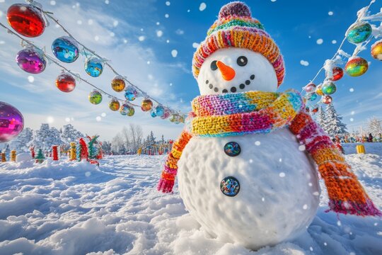 Festive St. Stephen's Day Scene - Powered by Adobe