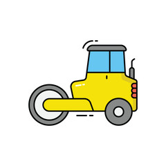 Roller vector icon