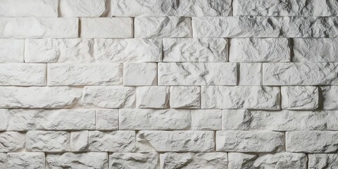 Textured white stone wall design modern interior wall art contemporary space close-up aesthetic appeal