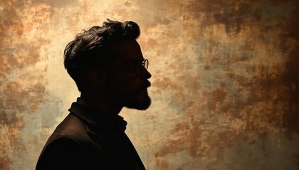 Silhouette in Sepia Tones