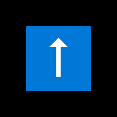 Fototapeta premium Upward Straight Arrow 