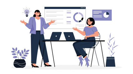 Consulting Concept Illustration