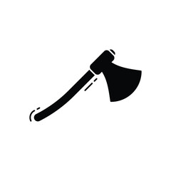 Wood Axe vector icon