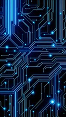  Dark Mode Futuristic Tech Background