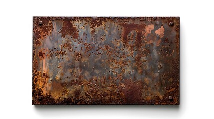 A textured surface showcasing rust and corrosion, ideal for backgrounds or design elements.