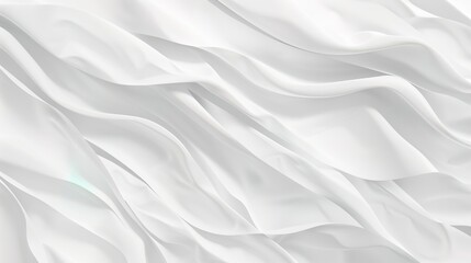 Obraz premium White wrinkled paper shading texture background