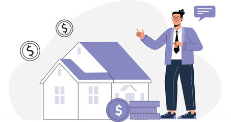 Investment Money Concept Illustration