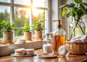 Sustainable Bathroom, Zero Waste Makeup Removal, DIY Cosmetics