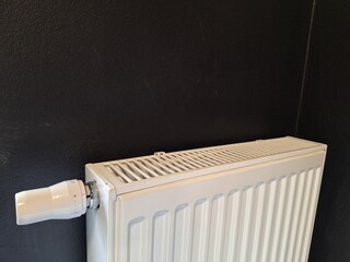 radiator on the wall