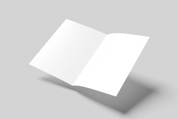 A4 Bifold Brochure Mockup