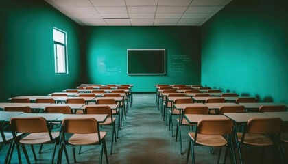 Modern classroom equipped with interactive tools teaching about cyberbullying prevention