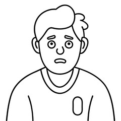 unhappy man suffer from medication addiction