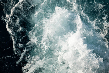 Fototapeta premium Sea water ripples. Natural background.