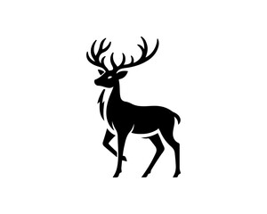 deer silhouette vector