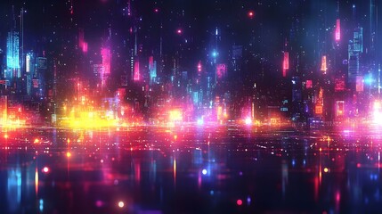 Glossy Software Development Team Collaboration on Dual Monitors in Sleek Office