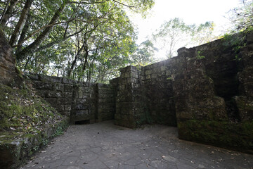 歴史のある曽木発電所遺構