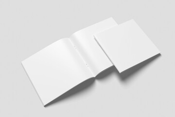 Square Brochure Mockup