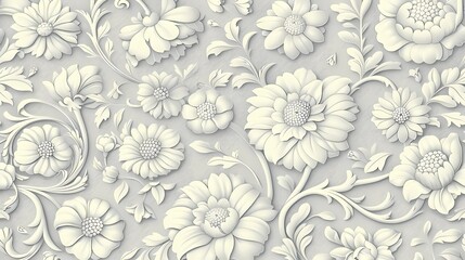 Fototapeta premium floral pattern 