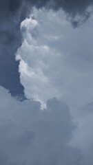 blue sky with clouds