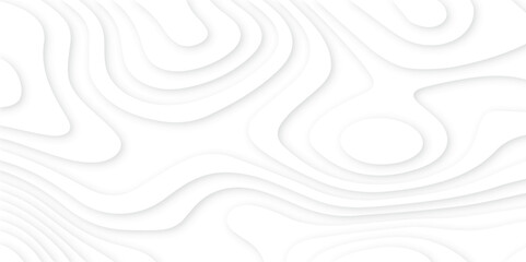 Abstract White paper cut background with lines.3d realistic papercut decoration textured with wavy layers. modern wallpaper texture and 3d realistic design use for banner flyers, posters.	