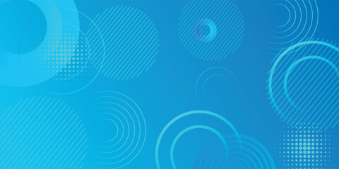 circle background element Abstract blue geometric background. Dynamic shapes composition. Eps10 vector illustration
