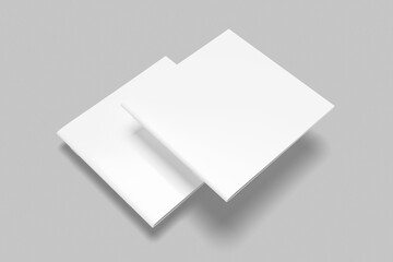 Square Brochure Mockup