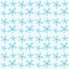 flowers seamless pattern. Flowers vector background.