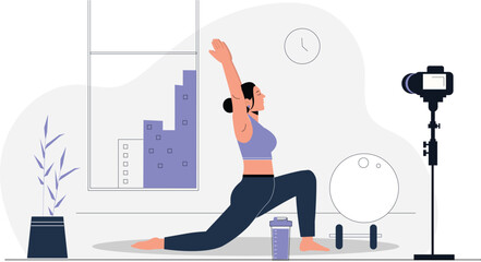 Obraz premium Blogging Concept Illustration