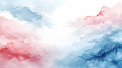 Fototapeta premium Abstract Watercolor Background in Soft Colors for Inspiration and Epiphany