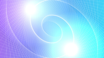 abstract blue background with circles