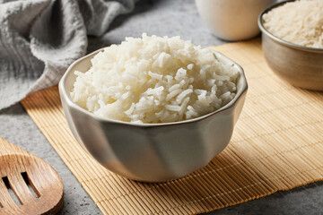 bowl of boiled rice