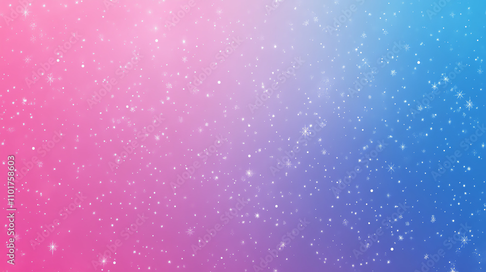 Poster a vibrant gradient background with sparkling stars, perfect for design projects.