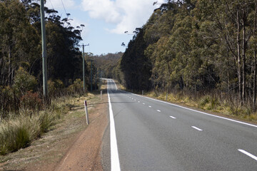 endless  Tasmanian road