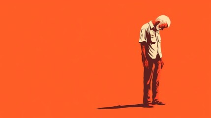 Portrait of a rural resident, embodying simplicity and countryside lifestyle.