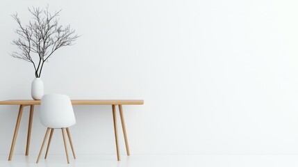 Wooden furniture with sleek polish