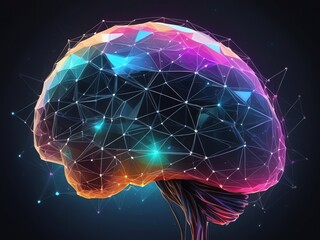 Abstract Brain: A Polygonal Representation of Neural Networks and Cognitive Processes