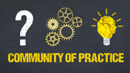 Obraz premium community of practice 