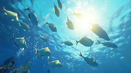 Fototapeta premium fish in the water