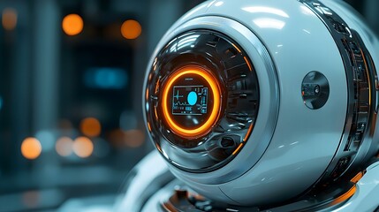 Macro Portrait Telemedicine Robotic Assistant in Digital Health Innovation