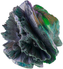 3d spherical abstract displacement surface deformation shape