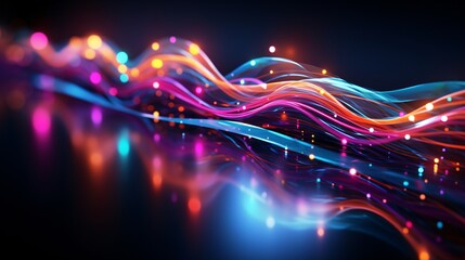 Digital representation of strong internet connection signal