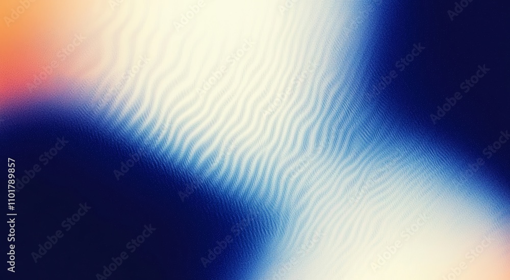 Leinwandbilder banner design with an abstract flame gradient background, showcasing a grainy noise texture effect a