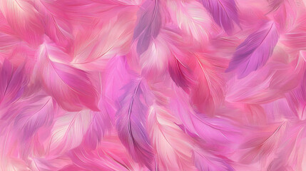 pink feathers background