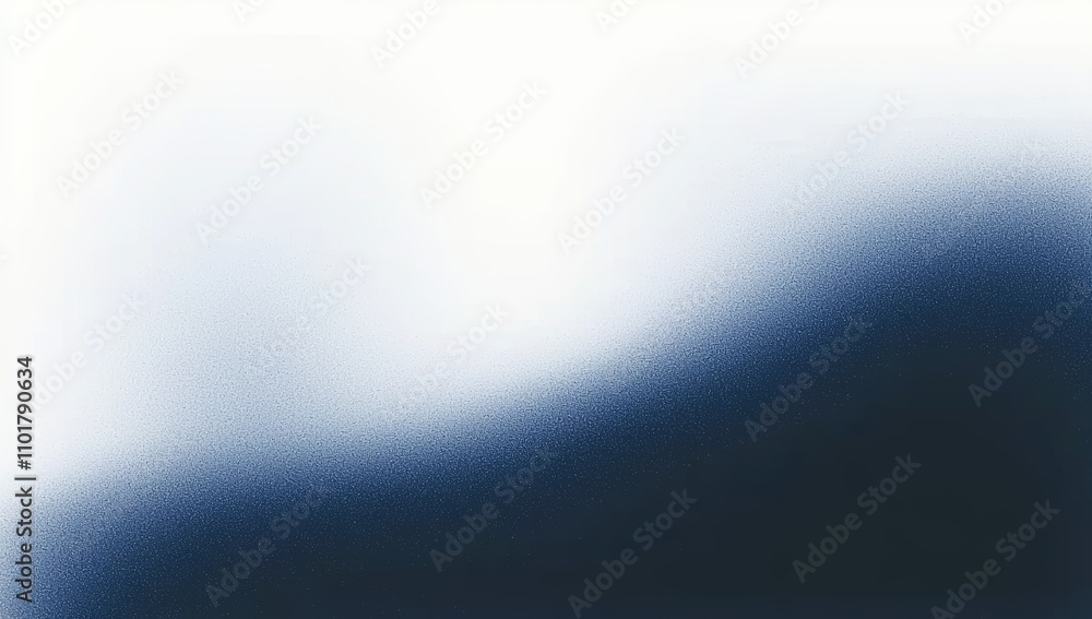 Poster a blue and white abstract background with a grainy, textured look, smooth color transitions, and spa