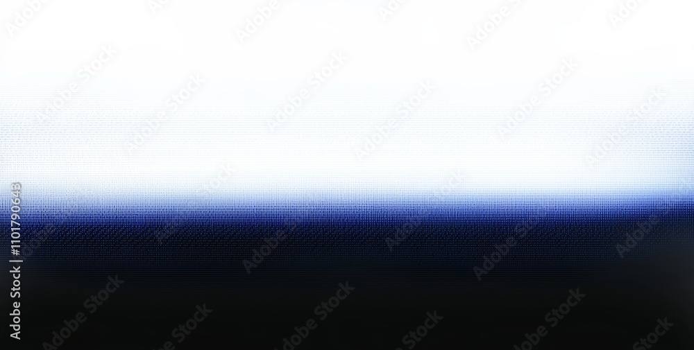 Aufkleber a blue light grainy gradient set against a black background, with a smooth color transition and a no