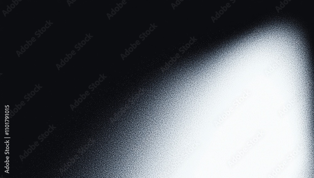 Poster a background with dark blue noise texture, abstract and grainy, with space for copy.