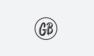 GB, BG, B, G Abstract Letters Logo Monogram	