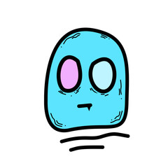 cartoon monster