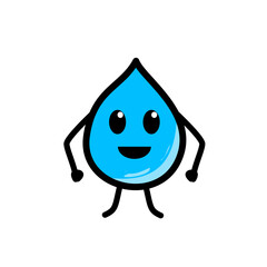 character of a drop of water